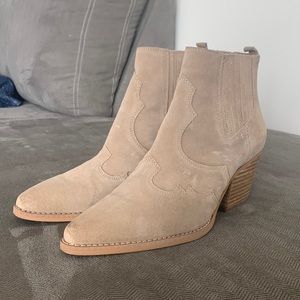 Tan Sam Edelman Booties